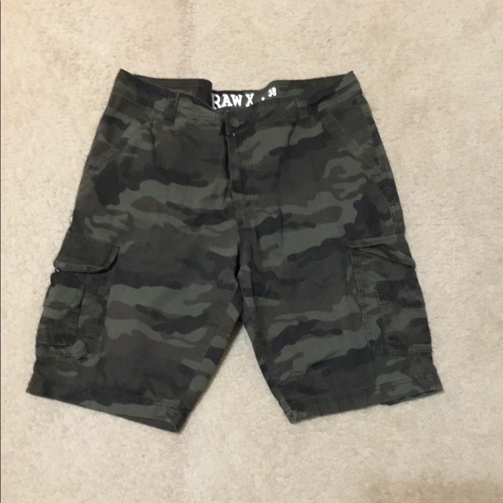Camouflage Cargo Shorts
